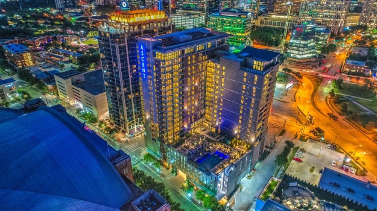 Downtown Dallas Apt With View Walking Distance To Aac With Free Parking Pool Wifi エクステリア 写真